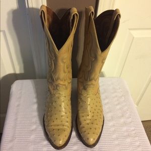 Tony Lama Oryx Full Quill Ostrich  size - 8EE